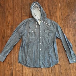 Men’s Hooded Shirt-Jacket